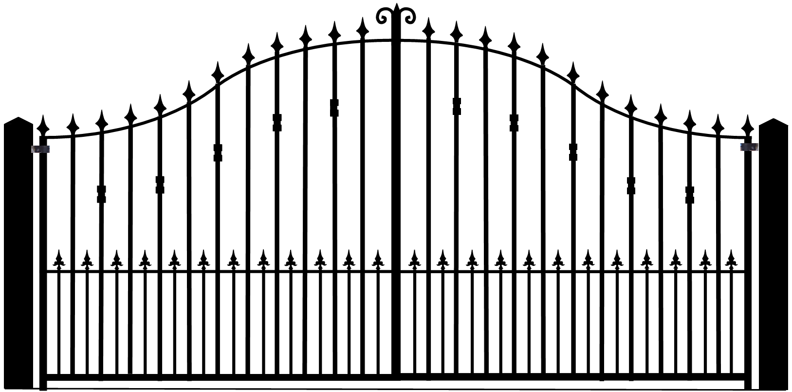 Metal Electric Gates Built and Installed Climate Autogates