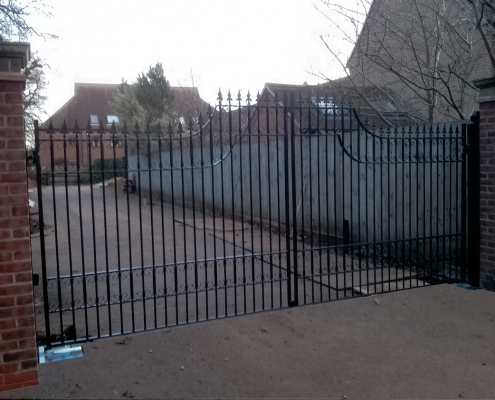 Refurbished Automatic Gates - December 2013 St Neots