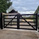 Steel Five Bar Automatic Gates - February 2022 Ely